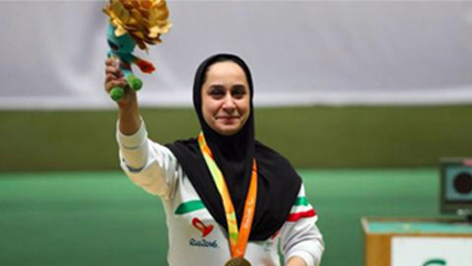 ساره جوانمردی، مدال طلای جام جهانی تیراندازی معلولان را کسب کرد 